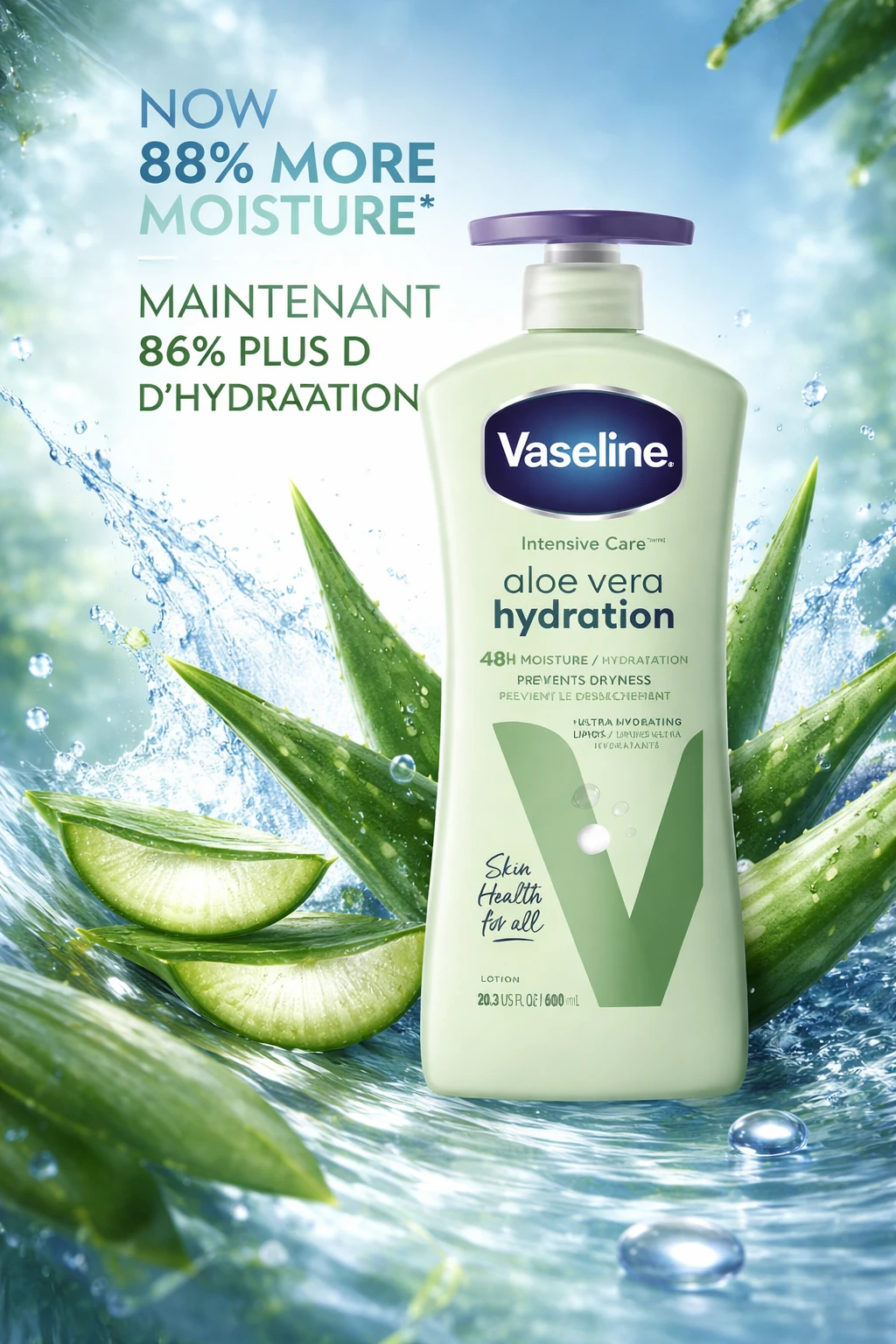 Locion Corporal Vaseline Aloe Vera's foto | SOUVENIR |  BizneCubano