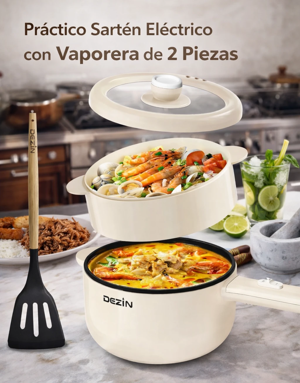 Sarten electrico de 2 piezas's foto | SOUVENIR |  BizneCubano