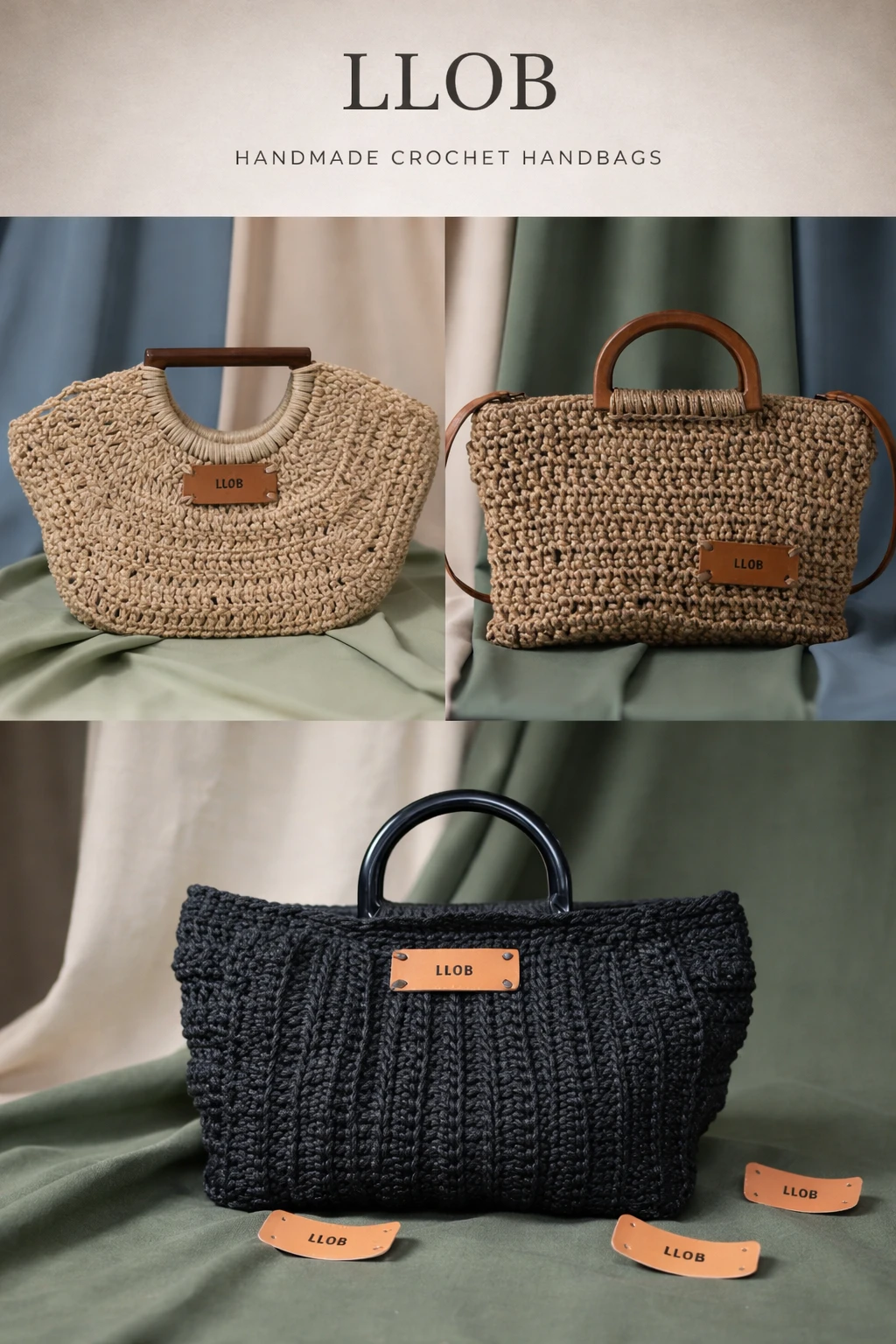 Bolsos de crochet tejidos a mano's foto | SOUVENIR |  BizneCubano